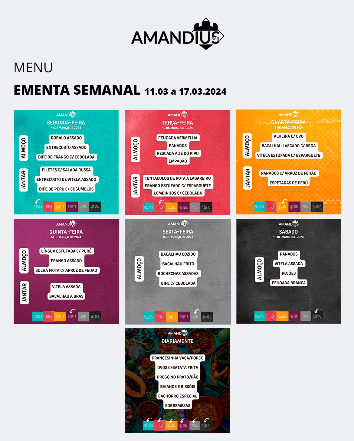 EMENTA SEMANAL 18.03 a 23.03.2024